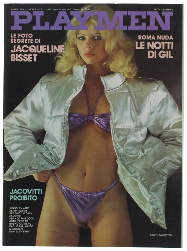 PLAYMEN - Aprile 1979: Jacqueline Bisset - Jacovitti Proibito.