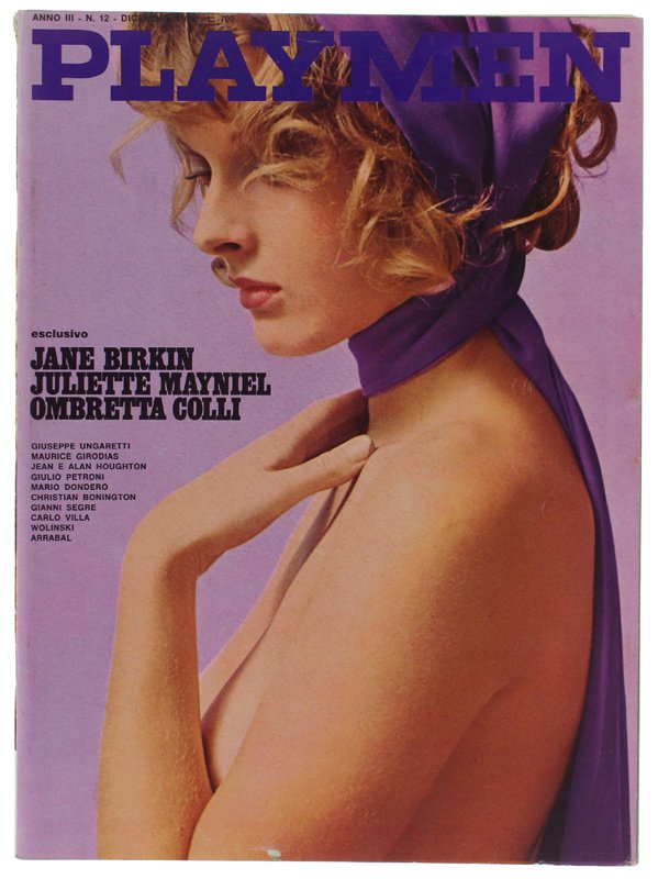 PLAYMEN - Dicembe 1969: Jane Birkin - Ombretta Colli [come …