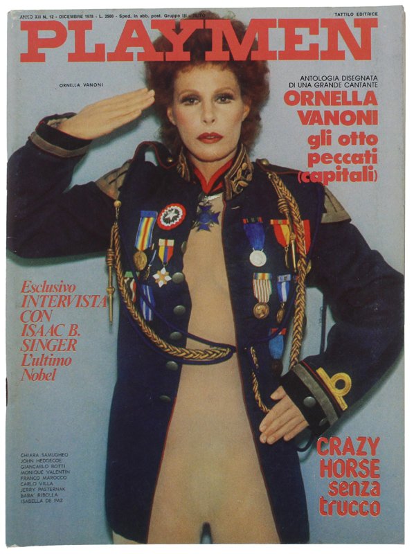 PLAYMEN - Dicembre 1978 : Ornella Vanoni [come nuovo]