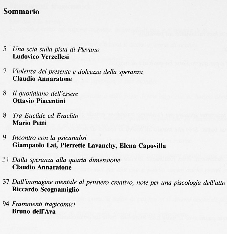 PLEVANO - OPERE 1973-1991