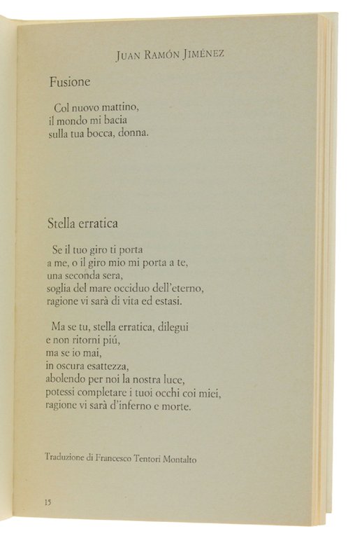 POESIA D'AMORE DEL NOVECENTO [1a edizione]