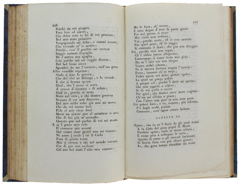 POESIE colla vita dell'autore scritta da Pierantonio Serassi.