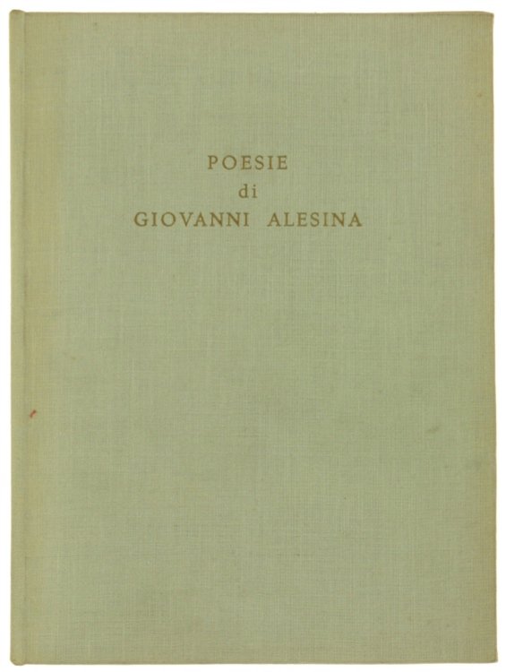 POESIE DI GIOVANNI ALESINA.