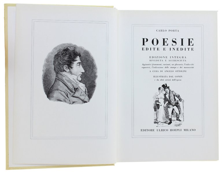 POESIE EDITE E INEDITE. Edizione integra riveduta e accresciuta aggiuntivi …