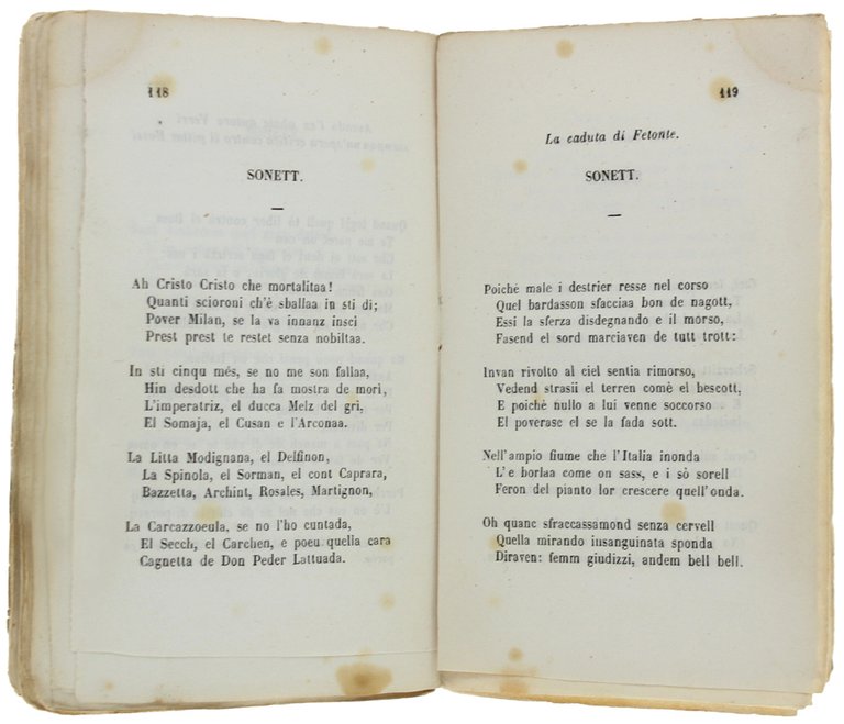 POESIE INEDITE DI CARLO PORTA MILANESE. | Immagine Gallery 7