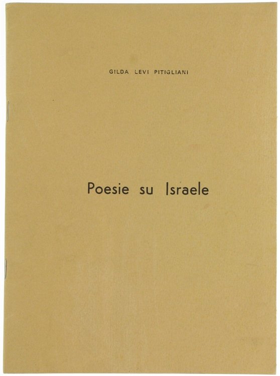 POESIE SU ISRAELE.