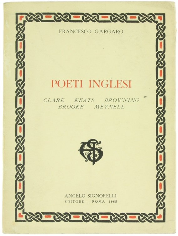POETI INGLESI. Clare - Keats - Browning - Brooke - …