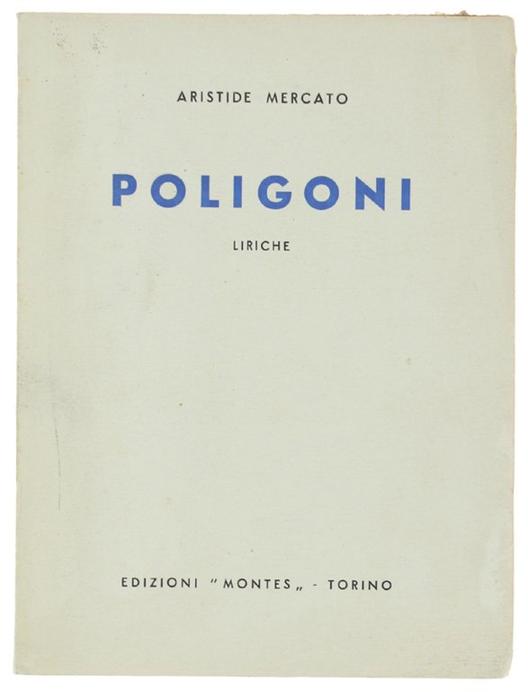 POLIGONI. Liriche.