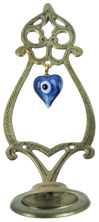 PORTAFORTUNA ORIENTALE CON OCCHIO DI ALLAH cm 18,5 | Immagine Gallery 6