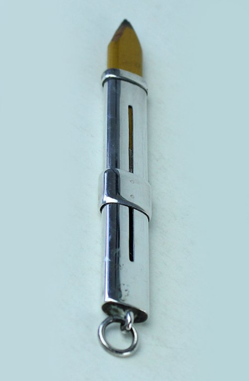 PORTAMATITA ANTICO ARGENTO - PENCIL HOLDER SOLID STERLING SILVER
