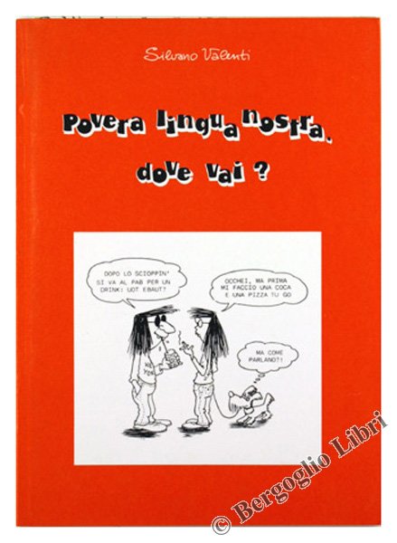 POVERA LINGUA NOSTRA, DOVE VAI?