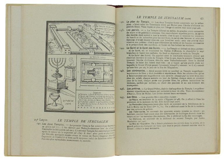 PREMIERES NOTIONS D'HISTOIRE SAINTE - 5e édition [comme neuf]