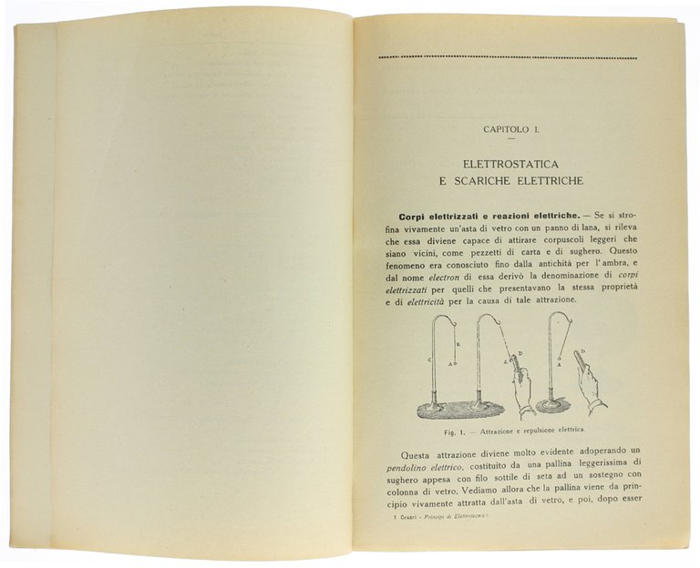 PRINCIPI DI ELETTROTECNICA. Ad uso delle Scuole Industriali e Professionali.