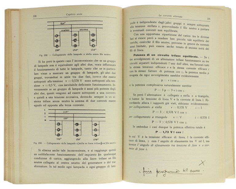 PRINCIPI DI ELETTROTECNICA. Ad uso delle Scuole Industriali e Professionali.