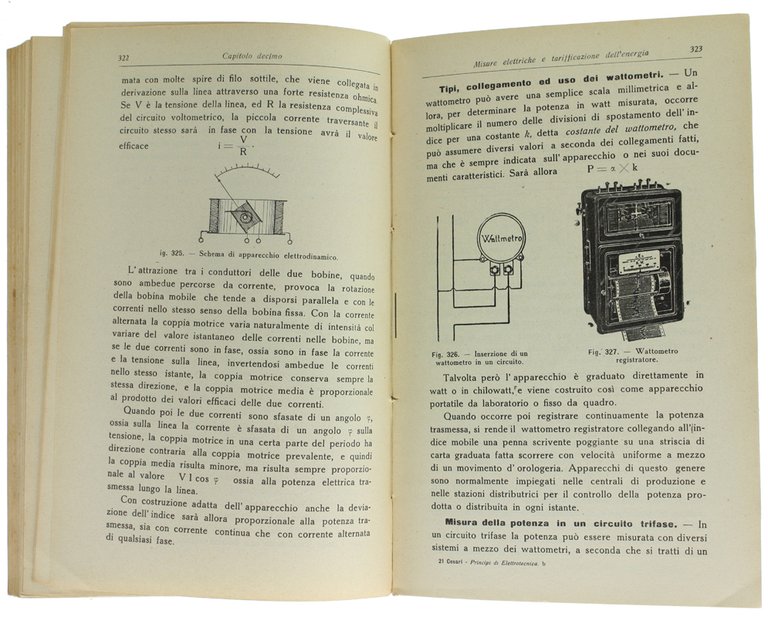 PRINCIPI DI ELETTROTECNICA. Ad uso delle Scuole Industriali e Professionali.