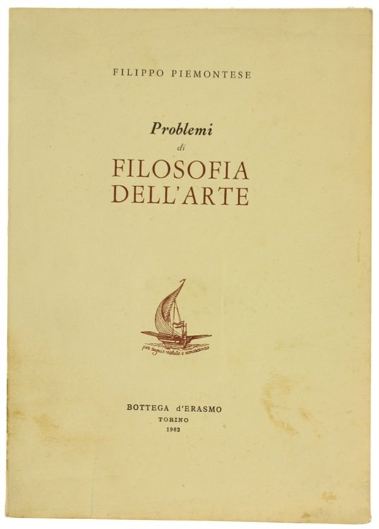 PROBLEMI DI FILOSOFIA DELL'ARTE.