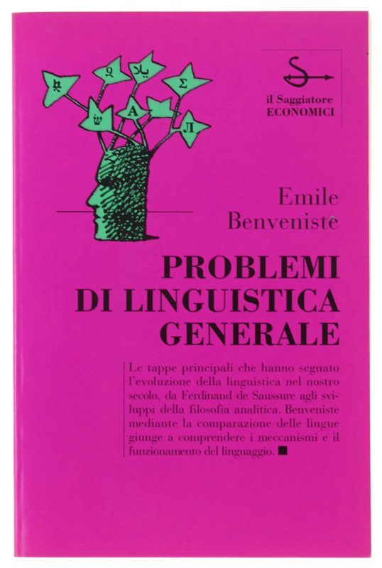 PROBLEMI DI LINGUISTICA GENERALE
