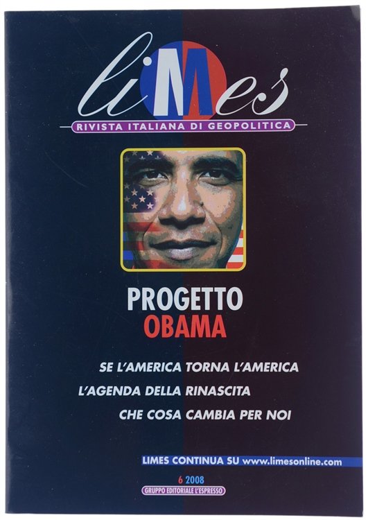 PROGETTO OBAMA. Se l'America torna l'America. L'agenda della rinascita. Che …