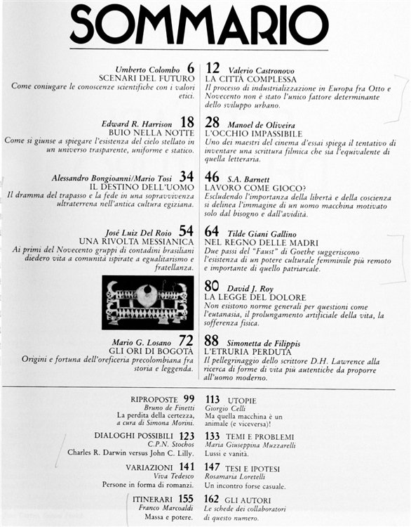 PROMETEO - Rivista trimestrale di scienze e storia. Anno 6 …