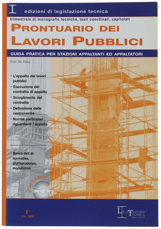 PRONTUARIO DEI LAVORI PUBBLICI. Guida pratica all'applicazione della normativa sui …