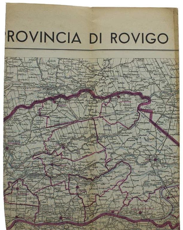 PROVINCIA DI ROVIGO. Scala 1:100.000