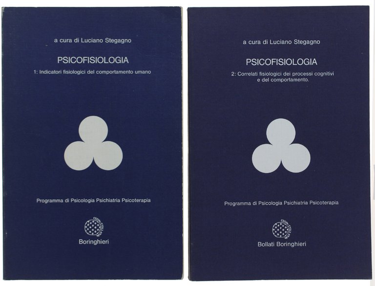 PSICOFISIOLOGIA. Vol. 1: Indicatori fisiologici del comportamento umano. Vol. 2: …
