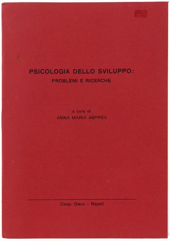 PSICOLOGIA DELLO SVILUPPO. PROBLEMI E RICERCHE. | Immagine Gallery 2