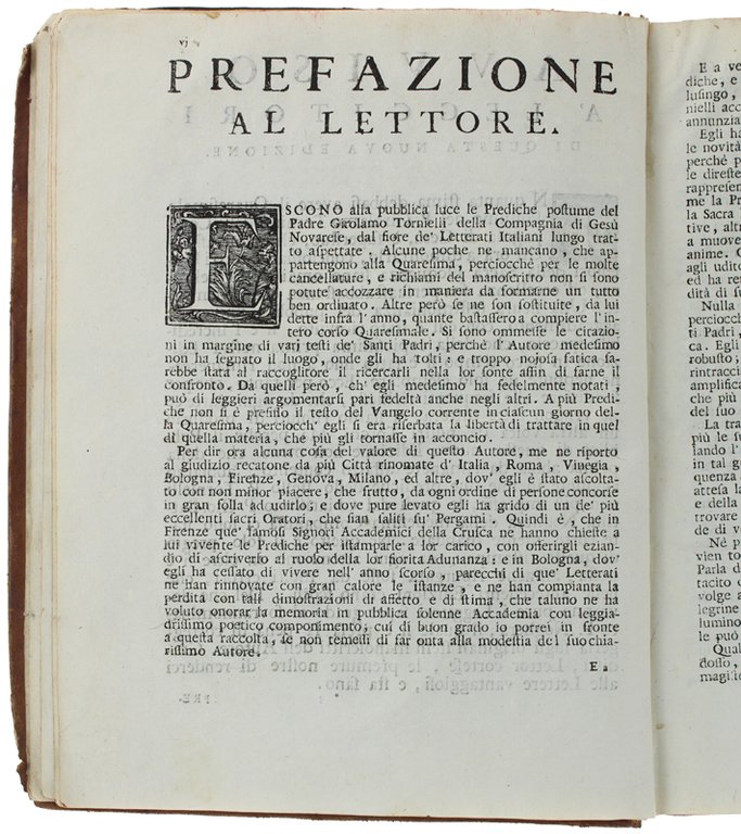 QUARESIMALE POSTUMO del Padre Girolamo Tornielli della Compagnia di Gesù.