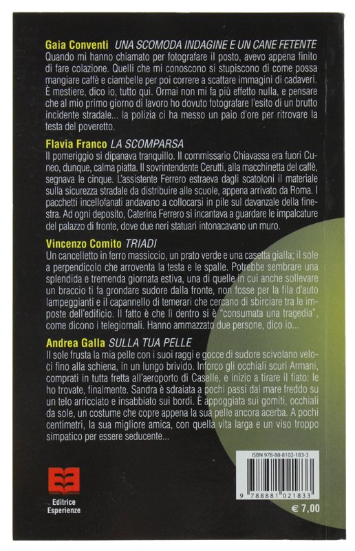 QUATTRO TONI DI GIALLO : racconti | Immagine principale