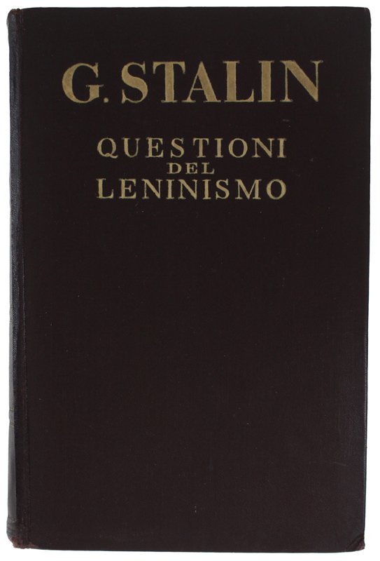QUESTIONI DEL LENINISMO.