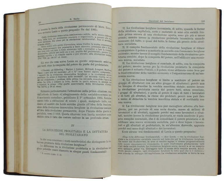 QUESTIONI DEL LENINISMO.