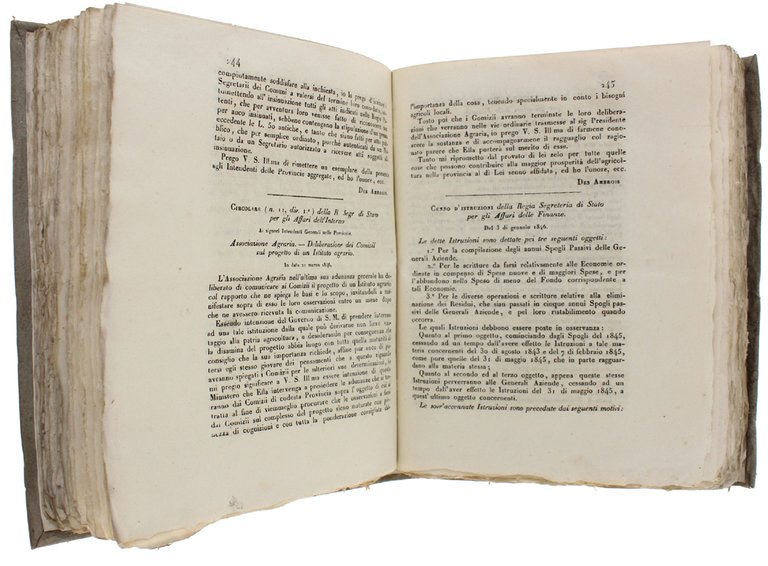 RACCOLTA DEI REGII EDITTI, MANIFESTI, ED ALTRE PROVVIDENZE DEI MAGISTRATI …