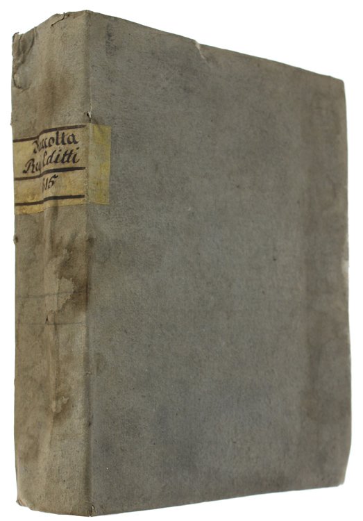 RACCOLTA DEI REGJ EDITTI, MANIFESTI, ED ALTRE PROVVIDENZE DE' MAGISTRATI …