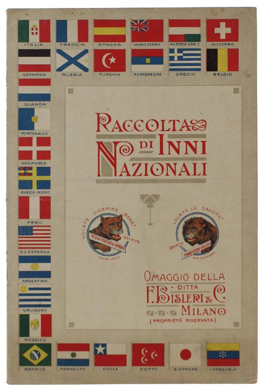 RACCOLTA DI INNI NAZIONALI