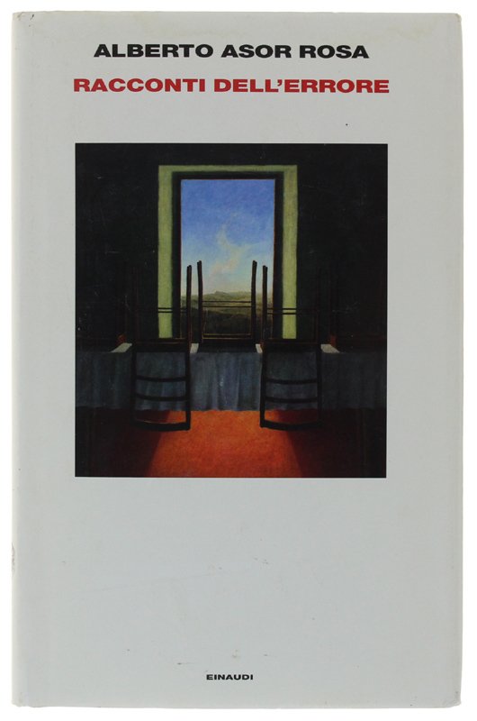 RACCONTI DELL'ERRORE [1a edizione, ottimo]