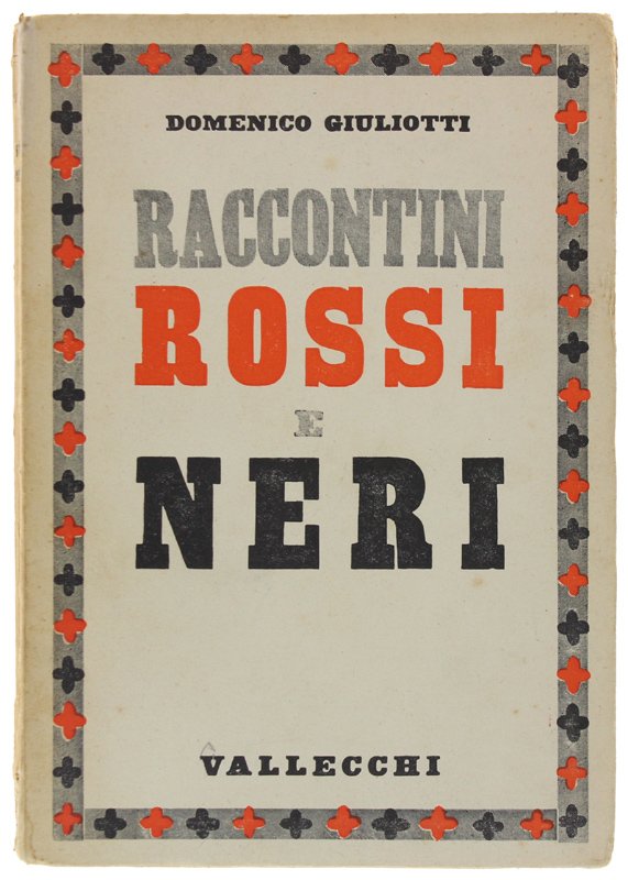 RACCONTINI ROSSI E NERI [Prima edizione]