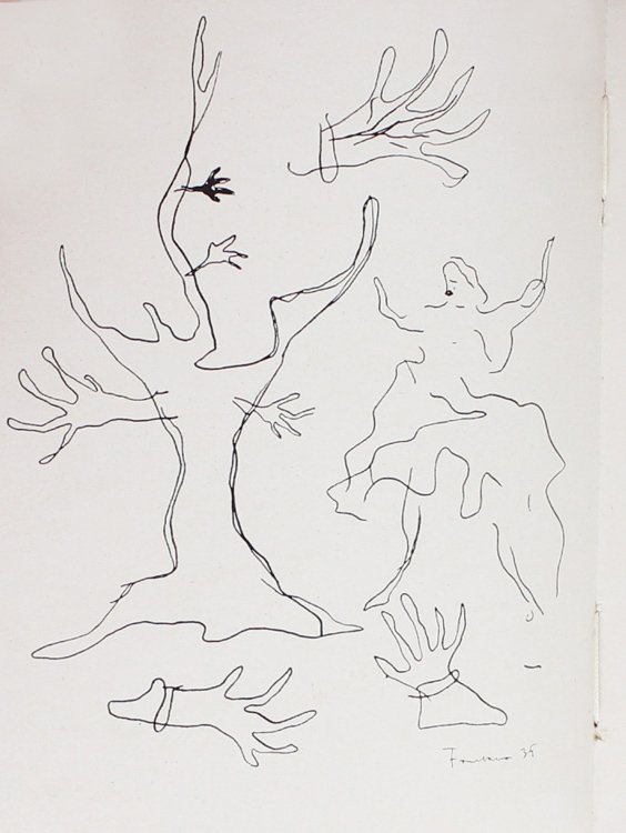 RACCONTO. Con quattordici disegni di Lucio Fontana.