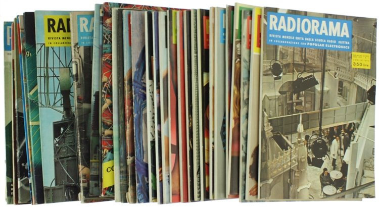 RADIORAMA. Rivista mensile edita dalla Scuola Radio Elettra. COLLEZIONE DI …