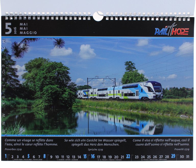 RAIL HOPE. CALENDARIO 2016. | Immagine Gallery 4
