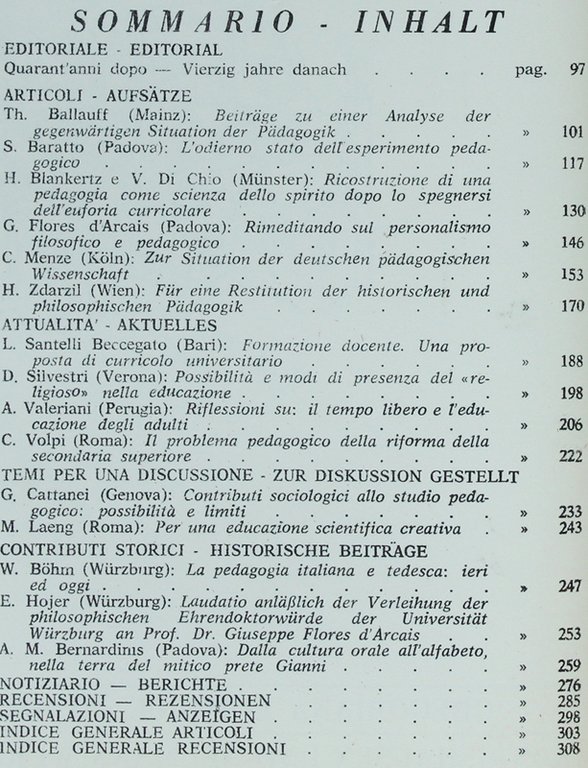 RASSEGNA DI PEDAGOGIA. - PÄDAGOGISCHE UMSHAU. Anno XL - N. …