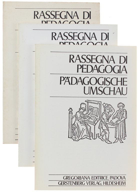 RASSEGNA DI PEDAGOGIA. - PÄDAGOGISCHE UMSHAU. Anno XXXIX - N. …