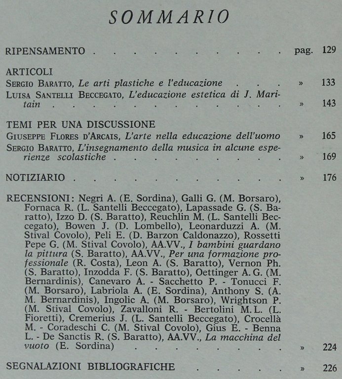 RASSEGNA DI PEDAGOGIA. Anno XXXIII- N. 1-2-3-4. Gennaio-Dicembre 1975.