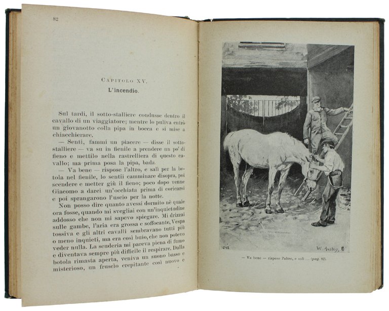 RE MORO. Autobiografia di un cavallo [bella legatura Liberty]