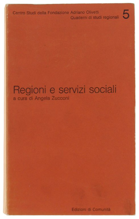 REGIONI E SERVIZI SOCIALI.