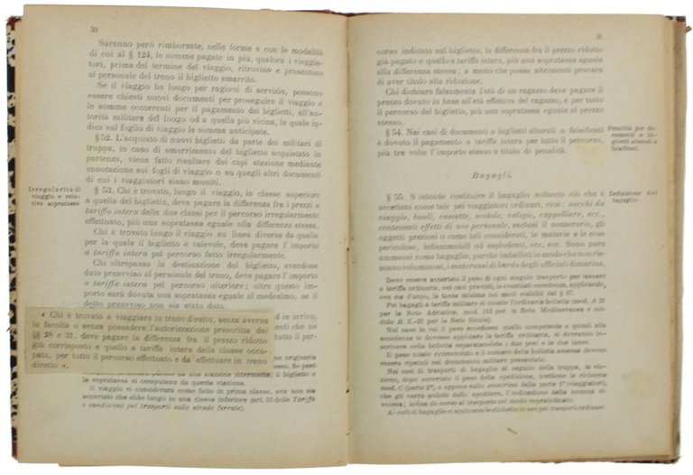 REGOLAMENTO PER L'APPLICAZIONE DELLA CONVENZIONE 28 SETTEMBRE 1882 e del …