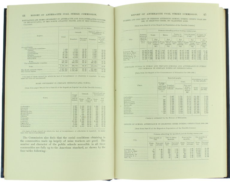 REPORT TO THE PRESIDENT ON THE ANTHRACITE COAL STRIKE OF …