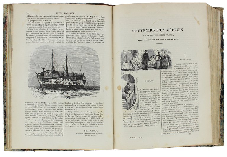 REVUE PITTORESQUE. MUSEE LITTERAIRE ILLUSTRE' PAR LES PREMIERS ARTISTES. Deuxième …