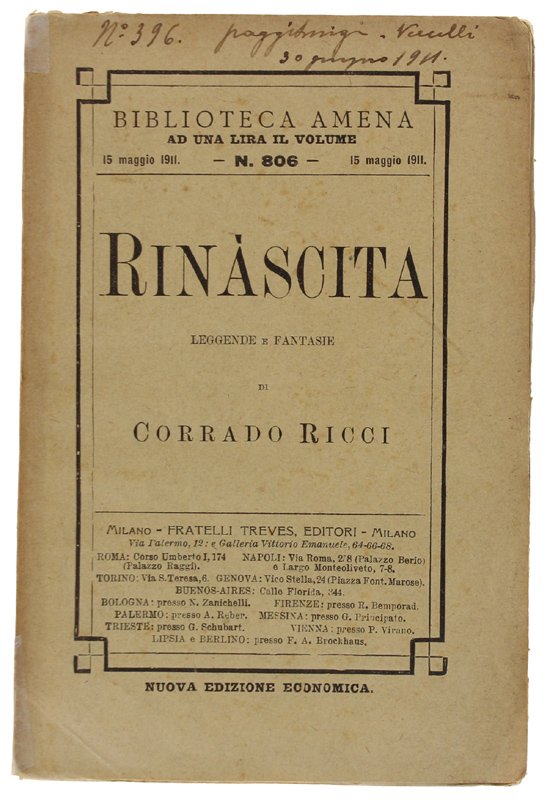 RINASCITA. Leggende e fantasie