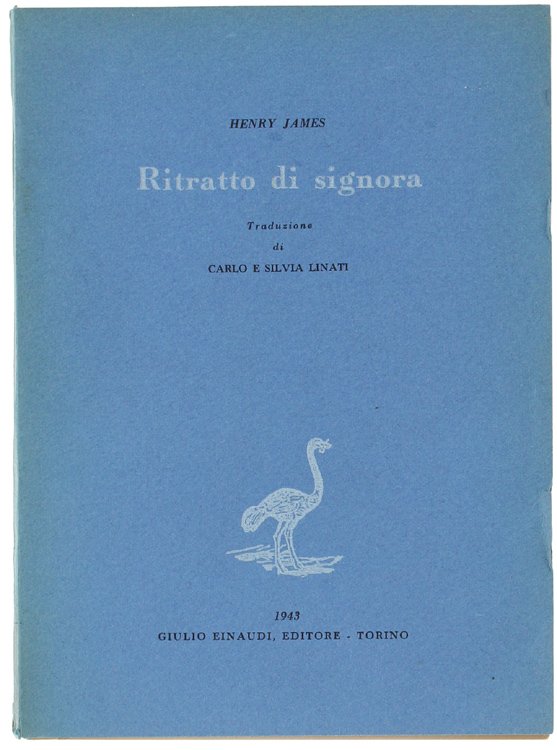 RITRATTO DI SIGNORA. Traduzione di Carlo e Silvia Linati.