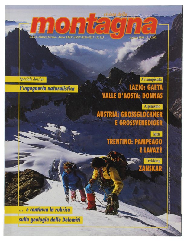 RIVISTA DELLA MONTAGNA. N. 155/1993 | Immagine principale